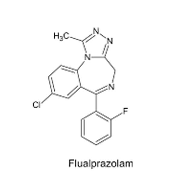 Flualprazolam-Pulver